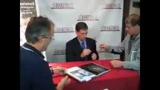 John Stockton signs autographs for the SI KING 10-29-13