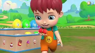 Five little spiders and the  coloful fggs-fun kide song#like #subscribe #viralvideo