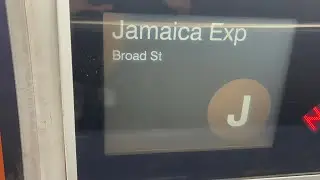 R160 J train: Jamaica Center to Broad Street (full Jamaica express)