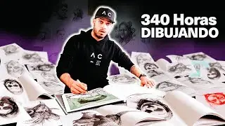 ULTIMO DIBUJO DE MI SKETCHBOOK *Mezclando materiales de arte - ALEXEY CUBAS
