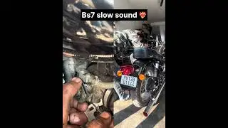 Bs7 bullet standard 350 sound slow setting 🚀❤️&zwj;🔥 #bs7 #bulletsound #slowsong ￼