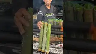 Lemang bakar legend #indonesianstreetfood #kulinerindonesia #kulinerjadul #foodlover #lemang