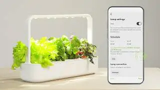 Click And Grow | Smart Garden 9Pro App Controlled Lamp Settings