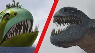 КРАСНАЯ СМЕРТЬ vs ПОДВОДНЫЙ КРУШИТЕЛЬ / БИТВА ОГРОМНЫХ ДРАКОНОВ