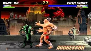 Mortal Kombat Trilogy - Goro Arcade Ladder