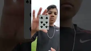 Card Trick #magic #cards #cardistry #spring #shuffle #shorts #magicwithRahaan #viral