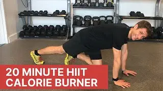 20 Minute HIIT Calorie Burner || Body Weight Workout For Runners
