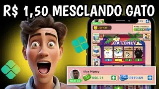🤑 GANHE $ 1,50 MESCLANDO GATO NESSE NOVO APP PAGANDO NO PIX E PAGBANK