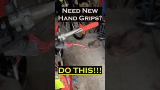 How To: Install Dirt Bike Hand Grips