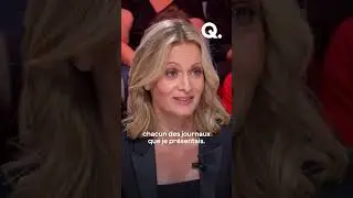 Dix jours apr&egrave;s la mort de Thierry Ardisson, sa femme Audrey Crespo-Mara reprenait le JT