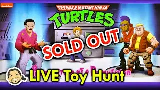 LIVE Toy Hunting - NECA TMNT SDCC Exclusives Toy Hunt - Mega Jay Retro