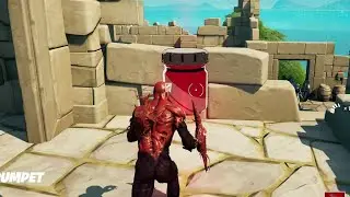 Find bottles of Knightly Crimson in Fort Crumpet - Fortnite