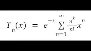 Touchard Polynomials Taylor Maclaurin SERIESSUM LINEST Polynomial Regression in Google Sheets