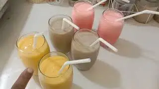 Mango lassi , banana lassi and Jam e Sheeran lassi Refreshing Recipe | Mtm food kitchen point 