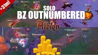 Solo BZ Battleaxe Open World Shenanigans | Albion Seneca7