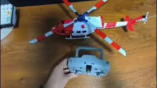 Experience the GOOSKY E2 UH-1Y Venom RC helicopter up close.