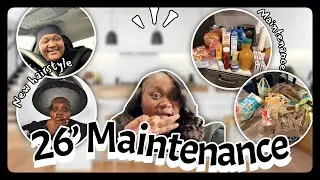 NEW YEAR MAINTENANCE / DAILY VLOG✨ | new hair, restock, grocery shopping | ✨