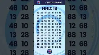 Can You Beat This Number 18 Puzzle #challenge #shorts