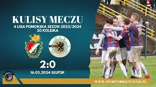 Kulisy meczu Energa Gryf Słupsk - Gryf Wejherowo 2:0 / sezon 2023/24