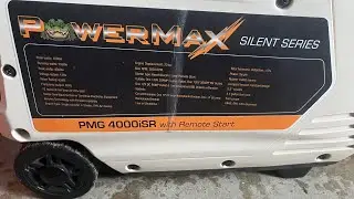 Powermax pmg 4000isr Oil Change , Generator , Bowfishing , Camping
