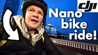 REAL-TIME London bike ride: Waterloo to Barbican DJI OSMO NANO sample footage!