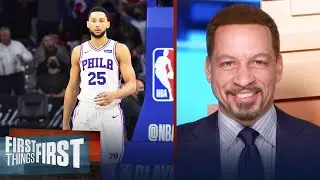 Ben Simmons is playing the victim card and I don't like it — Broussard | NBA | FIRST THINGS FIRST