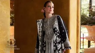 Hussain Rehar 3PC Embroidered Cambric Suit