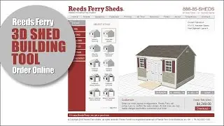 Reeds Ferry Sheds -3D Shed Builder Tool