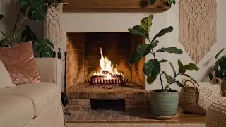 Jazz Music by the Fireplace &ndash; Cozy Bohemian Interior | Warm Relaxing Background Jazz #6