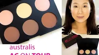 Australis Contour & Highlight Kit Try On + Review