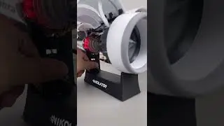 Move the airplane engine onto the desktop. #enginemodel