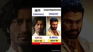 ib 71 vs chhatrapati movie Box office collections camparison #ib71 #chhatrapati #shorts