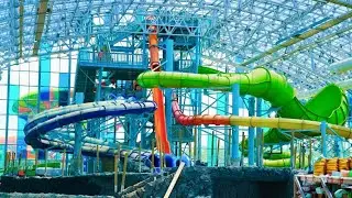 Huge Indoor Waterpark in Gulf Shores! | Tropical Falls!🇺🇸