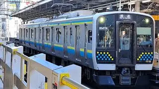 《E131系0番台 OM出場回送(C保全・滑走対策装置設置工事)》E131系0番台千ﾏﾘR10編成が秋葉原駅⑥を通過！(回8347M)
