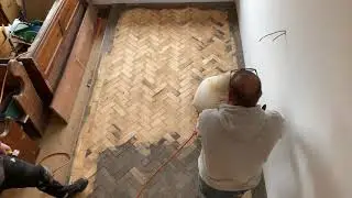 Pitch Pine floor