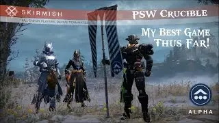 Destiny Taken King Ep #10 - Crucible Skirmish My Best Game Thus Far! (HD)