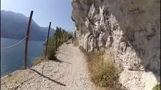 60 minute Indoor Cycling Workout Lago di Ledro Italy Tour Full HD