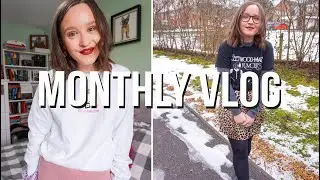 Monthly Vlog - January 2021 - Lockdown 3.0 | Holl JC