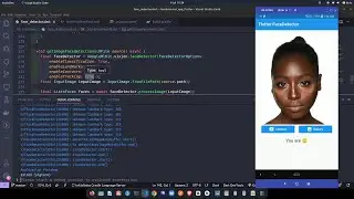 AI and Ml FaceDetector With Flutter and Google MLKit