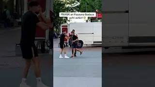 Hassuna Badaue Prank Eskaliert 😨#stress #prank #comedy #short #shorts