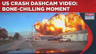 US Cargo Plane Crash Dashcam Video: Bone-Chilling Moment, Jumbo Turns Into Fireball