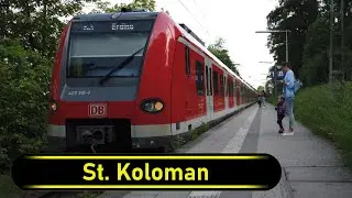 S-Bahn Station St. Koloman - Munich 🇩🇪 - Walkthrough 🚶