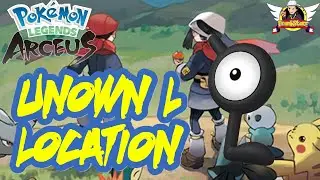 Where to find Unown L | Pok&eacute;mon Legends Arceus
