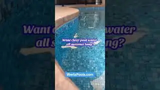 Have clear, beautiful water ALL SUMMER LONG! Save 10% on pool chemical! #summerwater #spotlesswater
