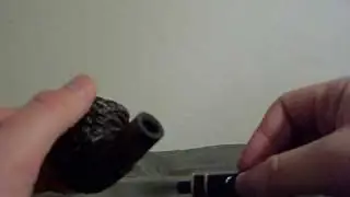 Aldo Velani Rusticated Bent Stem with Band