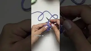 Flor de croch&ecirc;. muito f&aacute;cil e r&aacute;pido