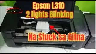 Epson L310 Two Blinking Lights DIY Fix
