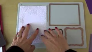 Spellbinders Card Creator, Letterpressing & Embossing.