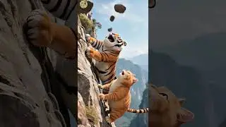 Fat Cat & Tiger's Epic Revenge! 😼🐯  | Funny Animation Short Story