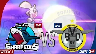 GBA S7 Week 1 | Borussia Donphan (0-0) VS  San Jos&eacute; Sharpedos (0-0) w/ El Scizor